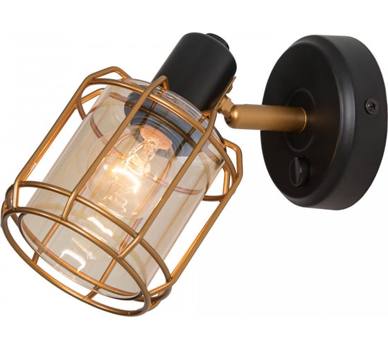 Изображение товара Поворотный спот Citilux Таверна с выключателем Чёрный CL542612