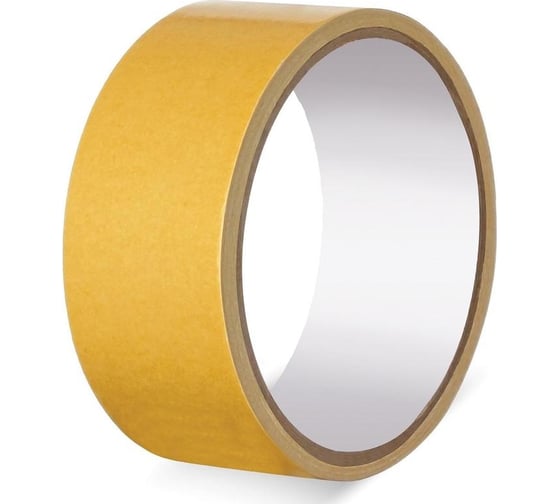 Изображение товара Клейкая лента ООО Комус двухсторонняя, 75 мм х 25 м, полипропилен 1454529