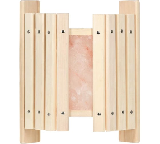 Изображение товара Угловой абажур Банные штучки 34x13x40 см, с гималайской солью, липа 14505