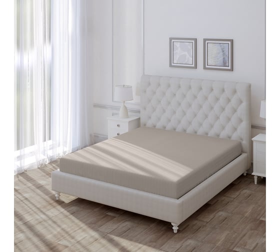 Изображение товара Простыня Волшебная Ночь Caramel mousse поплин, 200/220 789231