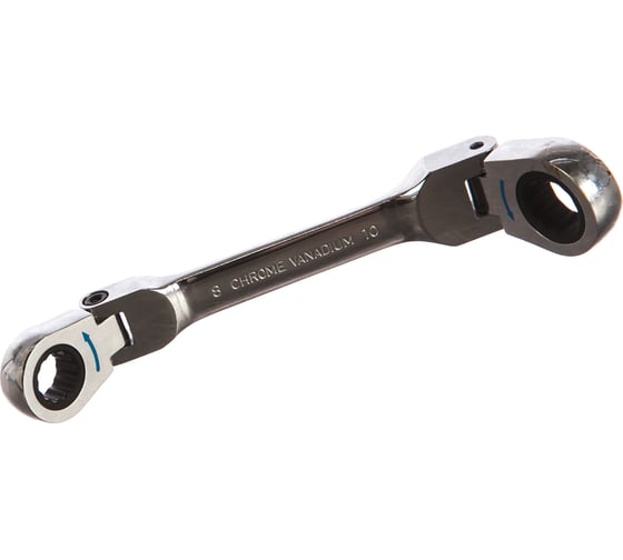 Изображение товара Накидной шарнирный ключ с трещоткой 8х10 мм JTC 5033