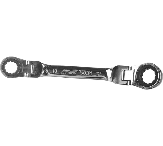 Изображение товара Накидной шарнирный ключ с трещоткой 10х12 мм JTC 5034