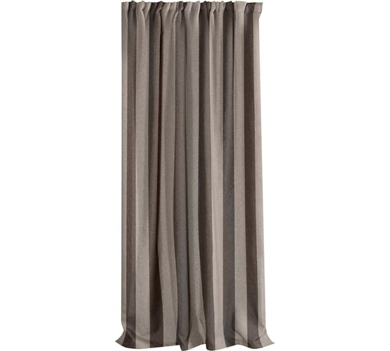 Изображение товара Штора Волшебная Ночь рогожка, 165/270, зебра-капучино 777125