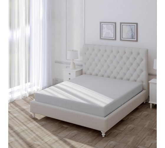 Изображение товара Простыня Волшебная Ночь Gray Cloud поплин, 180/215 782084