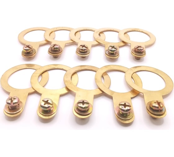 Изображение товара Кольцо заземления SURYAKOTI CAST SC 25Y-к10 - размер 25, латунь, комплект-10 шт. SC030000Y-10