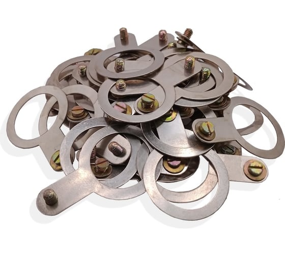 Изображение товара Кольцо заземления SURYAKOTI CAST SC 32Y Ni-к50 - размер 32, никелированная латунь, комплект-50 шт. SC040100Y-50