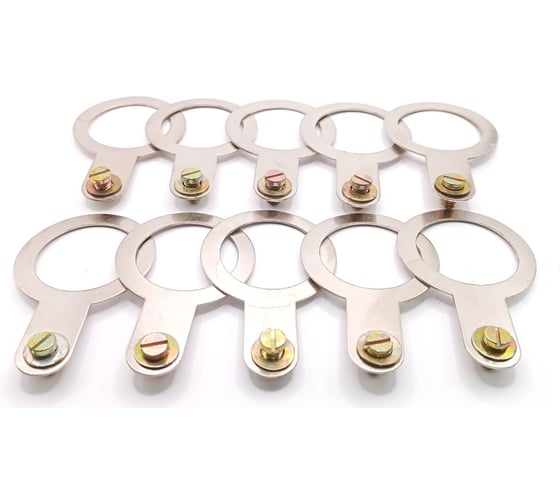 Изображение товара Кольцо заземления SURYAKOTI CAST SC 32Y Ni-к10 - размер 32, никелированная латунь, комплект-10 шт. SC040100Y-10