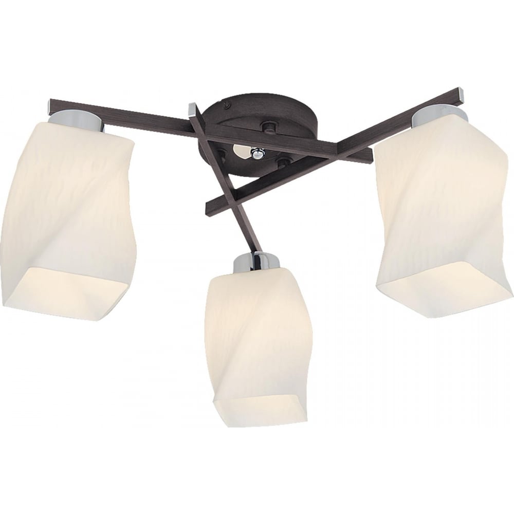 Изображение товара Потолочная люстра Citilux Гранада Венге Хром 3 лампы современный дизайн