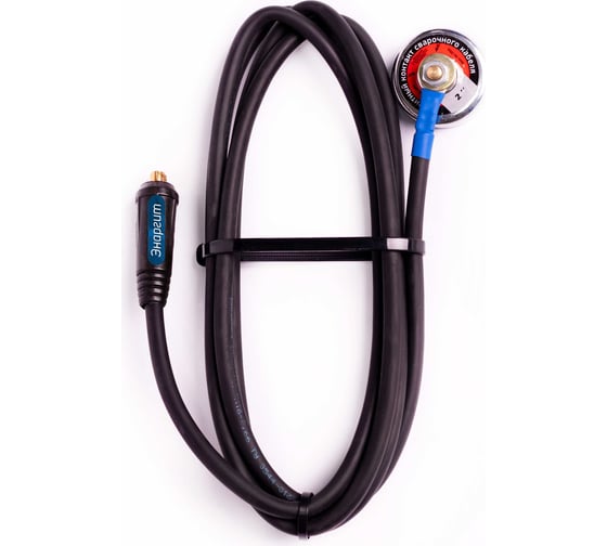 Изображение товара Комплект кабеля заземления магнитный (3 метра, кг 1x16, вилка 10-25) энаргит КЗМ-116-1025-3