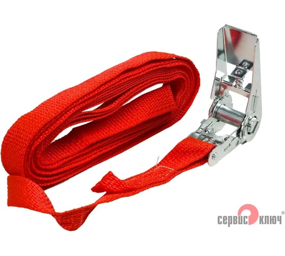 Изображение товара Стяжка груза Сервис Ключ 5 м, мини, 25 мм 73715