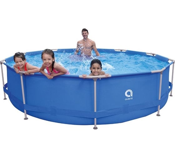 Изображение товара Круглый бассейн Avenli 17799 со стальным каркасом, 3.60 м х 76 cм 104386