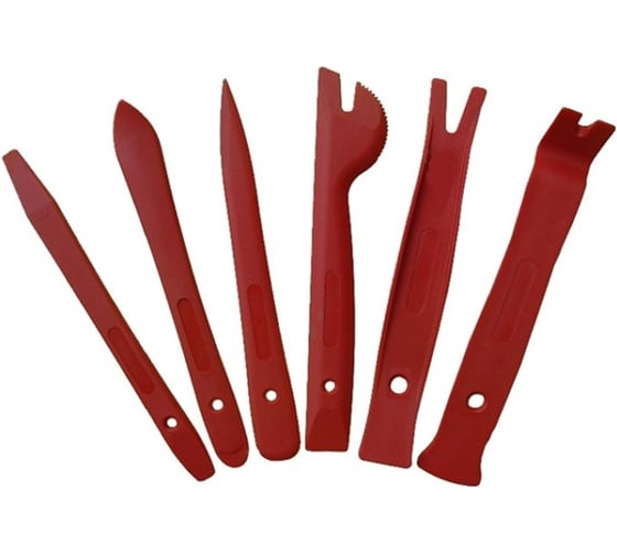 Изображение товара Набор съемников пластиковых и деревянных элементов 6шт Станкоимпорт KA-2441-6