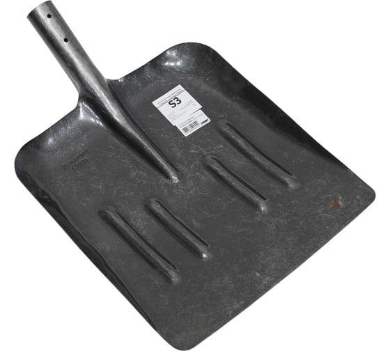 Изображение товара Совковая большая лопата Гранит рельсовая сталь, 1.3 кг S3