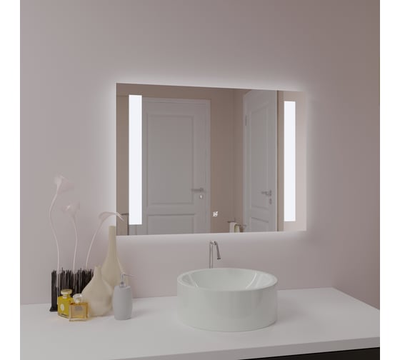Изображение товара Зеркало с LED подсветкой SANTREK HOME "АРЕНА" ПРЕМИУМ 600x800 мм 303259