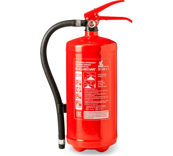 Изображение товара Огнетушитель МИГ ОП-4/з АВСЕ (2А 70В С Е) 111-05