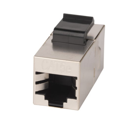 Изображение товара Проходной экранированный адаптер WRline WR-CA-KJ-8p8c-C5E-SH формата Keystone, RJ45-RJ45 (8p8c), категория 5е 505226