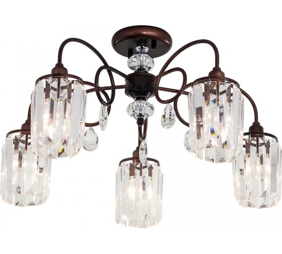 Изображение товара Хрустальная люстра Citilux Синди Коричневая CL330153