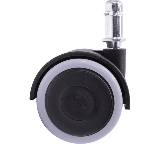 Изображение товара Колесо Левша d50, на штыре, для офисных кресел, 5 шт., черный М8-8800.Ч