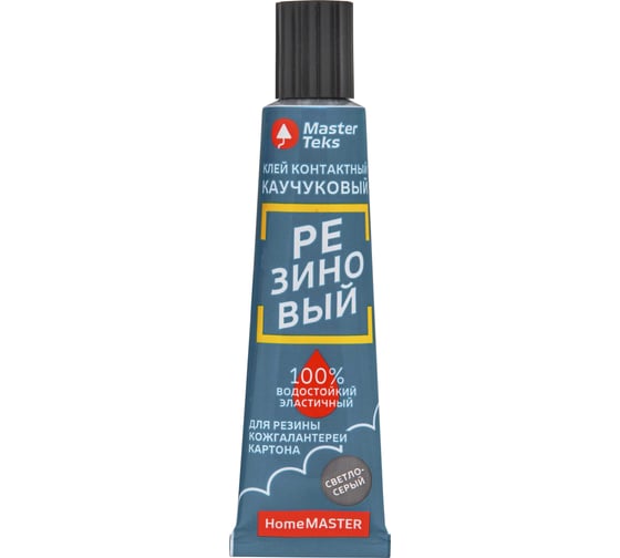 Изображение товара Контактный клей MASTERTEKS homemaster каучуковый, резиновый, 40 г 245716