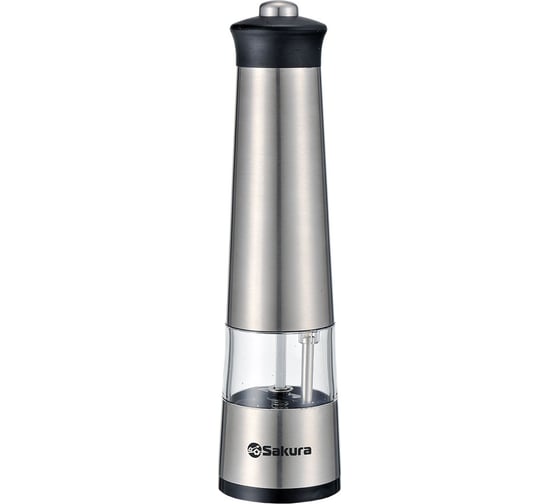 Изображение товара Электрическая перцемолка Sakura SA-6645S нержавеющая сталь РТ-00059883