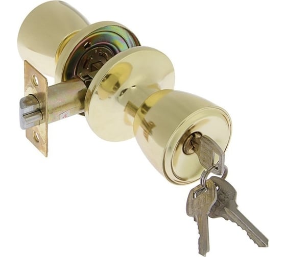 Изображение товара Защелка с ключом ТУНДРА 1203 цвет золото 2372283