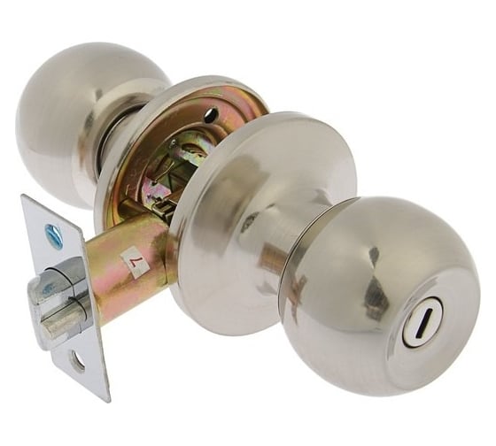 Изображение товара Защелка с фиксатором ТУНДРА 1302 цвет матовый никель 2372296