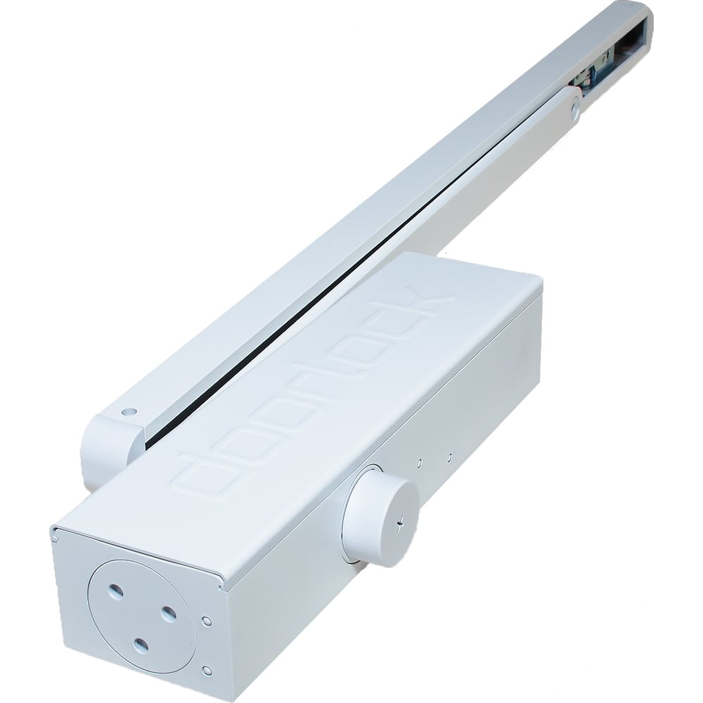 Изображение товара Доводчик со скользящей тягой Doorlock dl345s bc da en1-4, белый 75571