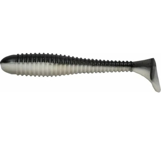 Изображение товара Виброхвост Helios hs-1-023 catcher 2.75"/7 см, black/white, 7шт 00000131518