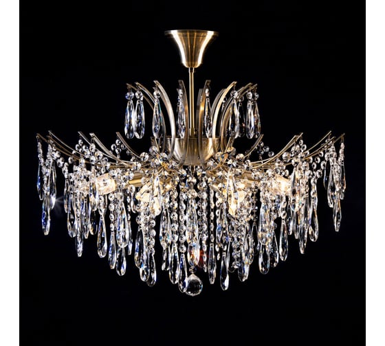 Изображение товара Хрустальная люстра Citilux Селена Бронза CL302183