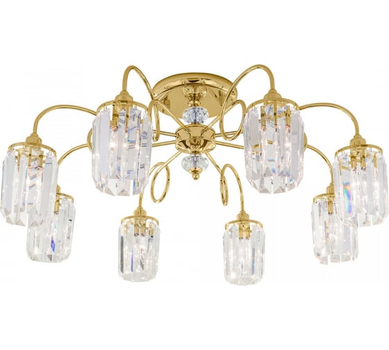 Изображение товара Хрустальная люстра Citilux Синди Золото CL330182