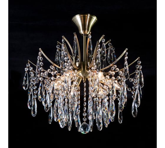 Изображение товара Хрустальная люстра Citilux Селена Бронза CL302163