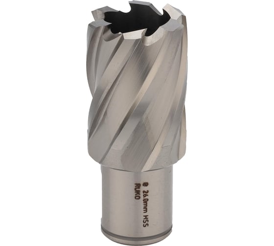 Изображение товара Сверло корончатое (26х30 мм; HSS) RUKO 108226