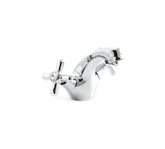 Изображение товара Смеситель тюльпан для раковины SANTREK AQUA-390 "CLASSIC" 1/2 м/к Крест SL595 276647