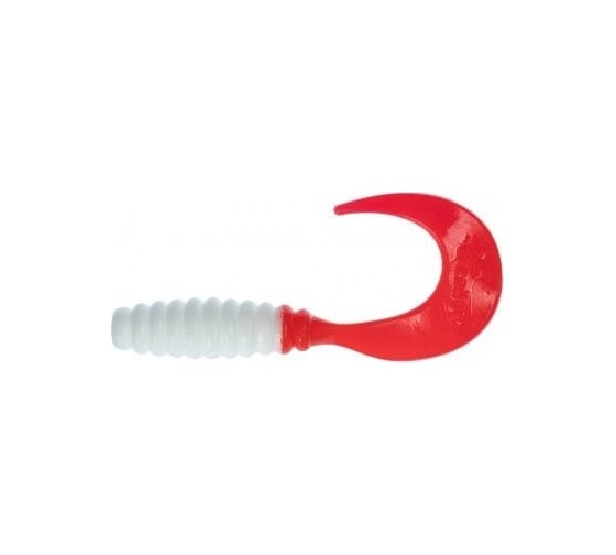 Изображение товара Твистер Helios hs-10/1-003 credo 2.35"/6.0 см, white rt, 7шт 00000124658