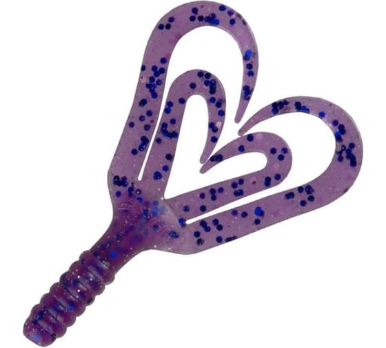 Изображение товара Твистер Helios hs-20-036 credo four tail 3.35"/8.5 см, silver sparkles/fio, 10шт 00000174289