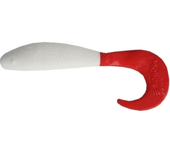Изображение товара Твистер Helios hs-13/1-003 hybrid 2.75"/7.0 см, white rt, 7шт 00000124661
