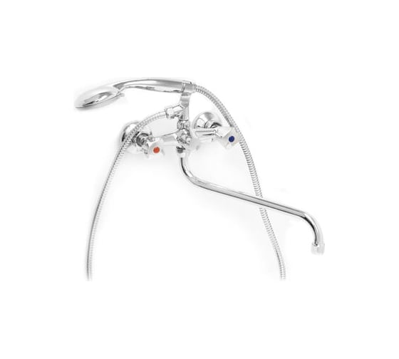 Изображение товара Смеситель для ванны SANTREK AQUA-120 "NOSTALGIE" 1/2 м/к перекл. кран букса Квадро SL504 123488