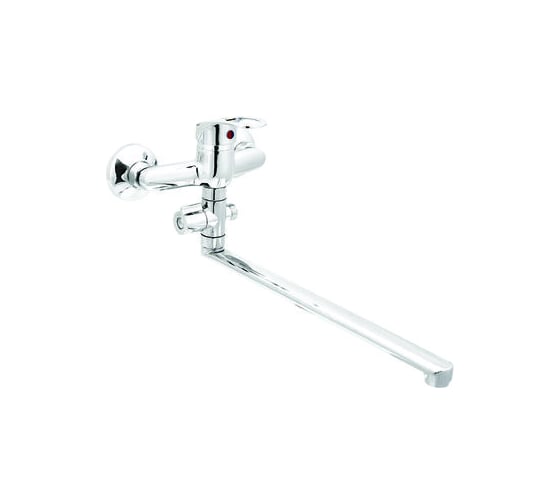 Изображение товара Смеситель для ванны SANTREK AQUA-710 "STANDART" шар. d-35 L-нос, дивертор картридж. перекл SB03/SB19 276756