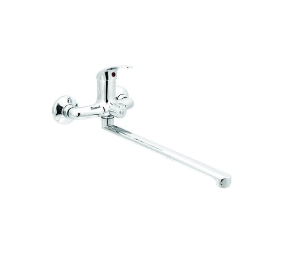 Изображение товара Смеситель для ванны SANTREK AQUA-700 "STANDART" шар. d-35 L-нос, картридж. перекл. душа SB75 276753