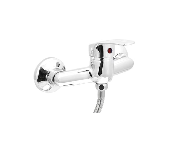 Изображение товара Смеситель для душа SANTREK AQUA-720 "STANDART" шар. d-35 SB70 (горизонт ручка, ниж подкл душ шланга 277244