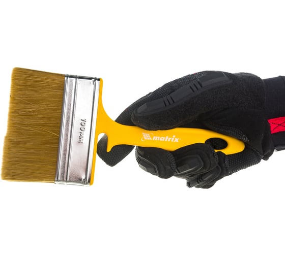 Изображение товара Флейцевая кисть MATRIX ЛАКИ Color Line 100х12 мм 83366