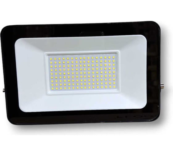 Изображение товара Светодиодный прожектор KRASO KSL, 100Вт 8500Лм 6000К, 250x213x28мм (PZL-100) СДО 02-100