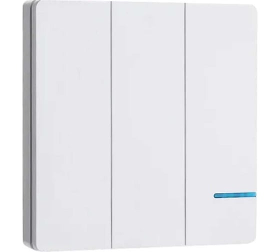 Изображение товара Дистанционный 3-клавишный выключатель GRITT Practic SX белый,  IP67, без реле 11010