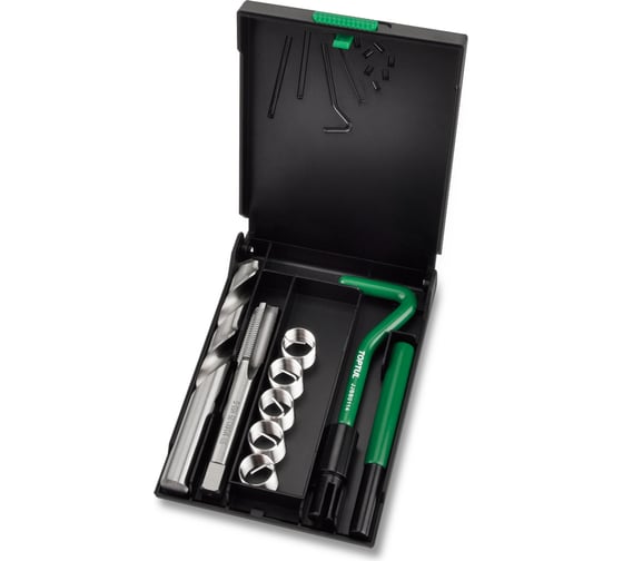 Изображение товара Набор для восстановления резьбы свечных отверстий TOPTUL М14x1.25 JGEW0901