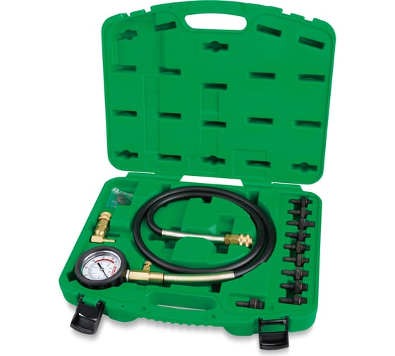 Изображение товара Набор для измерения давления масла в двигателе TOPTUL 12 предметов JGAI1204