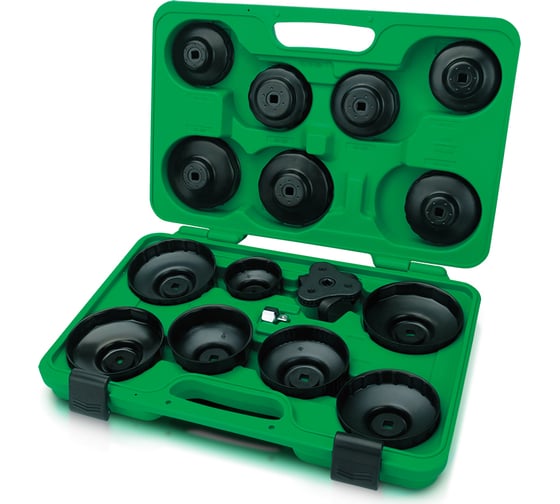 Изображение товара Набор съемников масляных фильтров TOPTUL 16 предметов JGAI1601