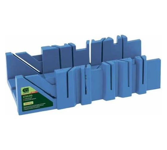 Изображение товара Стусло СИБРТЕХ 300x90 мм, пластиковое, 6 углов для запила 22576