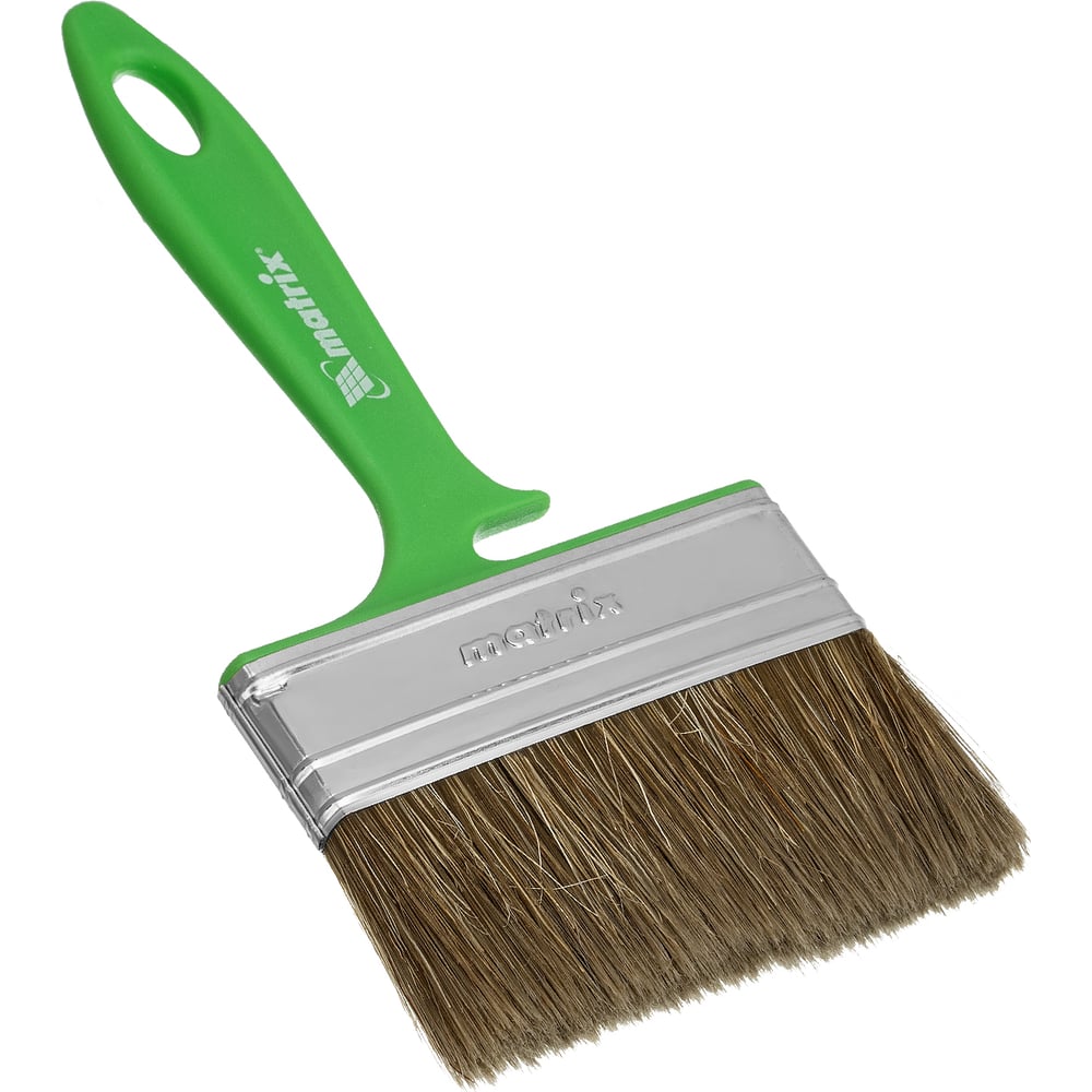 Изображение товара Флейцевая кисть MATRIX РАБОТЫ ПО ДЕРЕВУ Color Line 100х12 мм 83376