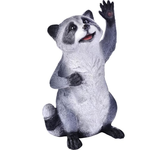 Изображение товара Садовая фигурка ФлораПласт Енот новый высота 32 см 067816