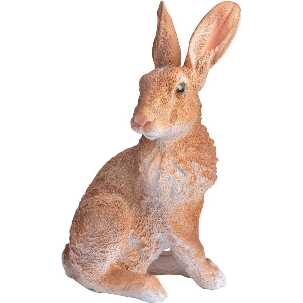 Садовая фигура ФлораПласт сувенир полистоун кролик с синичками на спине 14х5 5х11 5 см